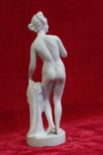 Vintage Porcelain Lady Figurine – Antique Toy Collectible, Halloween Display Decor - Image 5