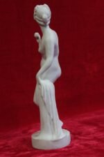 Vintage Porcelain Lady Figurine – Antique Toy Collectible, Halloween Display Decor - Image 6