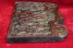 Wooden Kartikeya Wall Panel 1900s Old Vintage Indian Rare Home Decor - Image 6