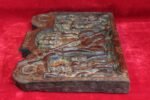 Wooden Kartikeya Wall Panel 1900s Old Vintage Indian Rare Home Decor - Image 7