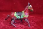 Vintage Tin Wind-Up Horse Toy • Rare Antique Collectible • Retro Home Decor - Image 4