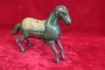 Vintage Wind-Up Tin Toy Horse – Antique Rare Collectible Home Décor - Image 5
