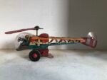 Old Vintage Helicopter Tin Toy Antique Rare Home Decor Collectible - Image 2