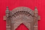 Jharoka Wall Picture Frame New Wooden Handcrafted Window Wall Decor - Image 2