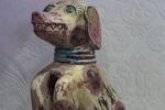 Wooden Dog Figure New Antique style Handcrafted Home Decor Collectible - Image 2