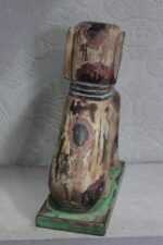Wooden Dog Figure New Antique style Handcrafted Home Decor Collectible - Image 7