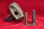 Old Vintage Iron Lock With Key Antique Home Decorative Collectible - Image 7