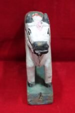 Wooden Nandi Figure Antique Vintage Indian Home Decor - Image 4
