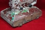 Wooden Nandi Figure Antique Vintage Handcrafted Old Home Decor - Image 3