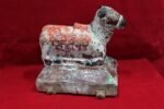 Wooden Nandi Figure Antique Vintage Handcrafted Old Home Decor - Image 5