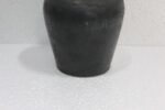 Cement Flower Pot Brass Ring Fitted Old Vintage Antique Collectible - Image 3