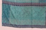 Vintage Kantha Quilt Wall Hanging – Handmade Reversible Tapestry Throw Blanket - Image 4