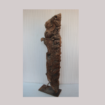 Vintage Hand-Carved Elephant Face Wall Bracket – Antique Wooden Panel, Boho Jungle Decor, Collectible Home Accent