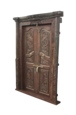Teak Wood Carved Traditional Door - Image 6