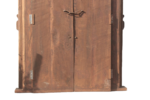 Indian Haveli Doors With Frame,  7.3 feet long Wooden Door - Image 8