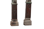 Pair of 85" Wooden Pillar, Enhance Your Home Décor with Exquisite Indian Columns - Image 4
