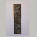 Handmade Embroidered Tapestry – Vintage Patchwork Wall Art Hanging