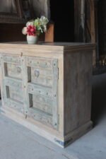 Classic Antique Wooden Sideboard - Handcrafted Vintage Storage Solution - Image 3