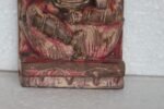 Wooden Panel Carved Antique New Carving Saraswati Home Decor Collectible - Image 4