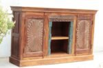 Vintage Carved Media Console - Image 2