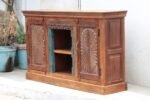 Vintage Carved Media Console - Image 3