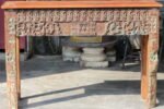 4.4 Feet Console Table with Intricate Carving Details - Image 3