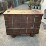Heritage Trunk Adorn With Metal, and Wood Carving - Image 6