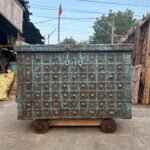 Heritage Trunk Adorn With Metal, and Wood Carving - Image 8