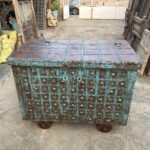 Heritage Trunk Adorn With Metal, and Wood Carving - Image 3