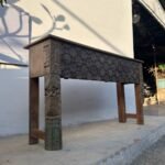 Wooden Traditional Console Table | TV Stand | Entryway Table - Image 2