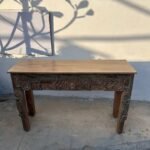 Wooden Traditional Console Table | TV Stand | Entryway Table - Image 4