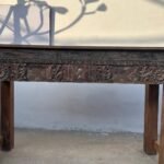 Wooden Traditional Console Table | TV Stand | Entryway Table - Image 8