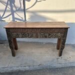 Wooden Traditional Console Table | TV Stand | Entryway Table - Image 3