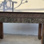 Wooden Traditional Console Table | TV Stand | Entryway Table - Image 6