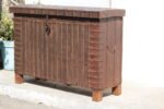 Antique Wooden Chest, Console Table with Storage - Image 4