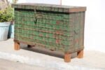 Antique Wooden Chest, Console Table with Storage - Image 4