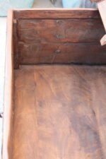 Timeless Elegance – 4.3 feet wide Vintage Teak Wood Coffee Table Trunk - Image 6