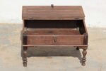 Early 20th Century Indian Hand-Carved Wood Money Box, Men’s Accessories Box - Image 5