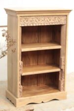 3.6 feet Solid Wood Vintage Book Rack – Your Home Furniture Store - Image 2