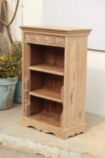 3.6 feet Solid Wood Vintage Book Rack – Your Home Furniture Store - Image 3