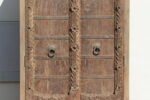 6.10 feet long Old Bhavnagri Almirah | Vintage Cabinet - Image 2