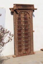 Wooden Window, 5.2 Feet Tall Traditional Handmade Jarokha, Wall Decor - Image 5