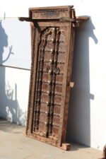 Wooden Window, 5.2 Feet Tall Traditional Handmade Jarokha, Wall Decor - Image 6