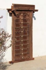 Rajasthani Window From Shekhawati, 5.2 feet tall Jarokha, Wall Decor - Image 6