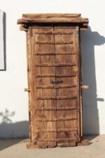 Antique Window, Traditional Carved Wooden Jarokha, 4.7 feet height Wall Decor Panel - Image 8
