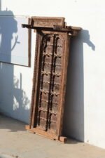 Antique Window, Traditional Carved Wooden 4.7 feet height Jarokha - Image 7