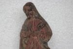 1900s Wooden Christian Marry Doll Figure Old Vintage Antique Collectible - Image 2