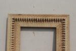 Handcrafted Wooden Mirror Frame – Vintage Carved Design - Image 2