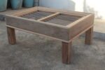 Coffee Tables Crafted from Antique Indian Metal Window Grills | Center Table - Image 4
