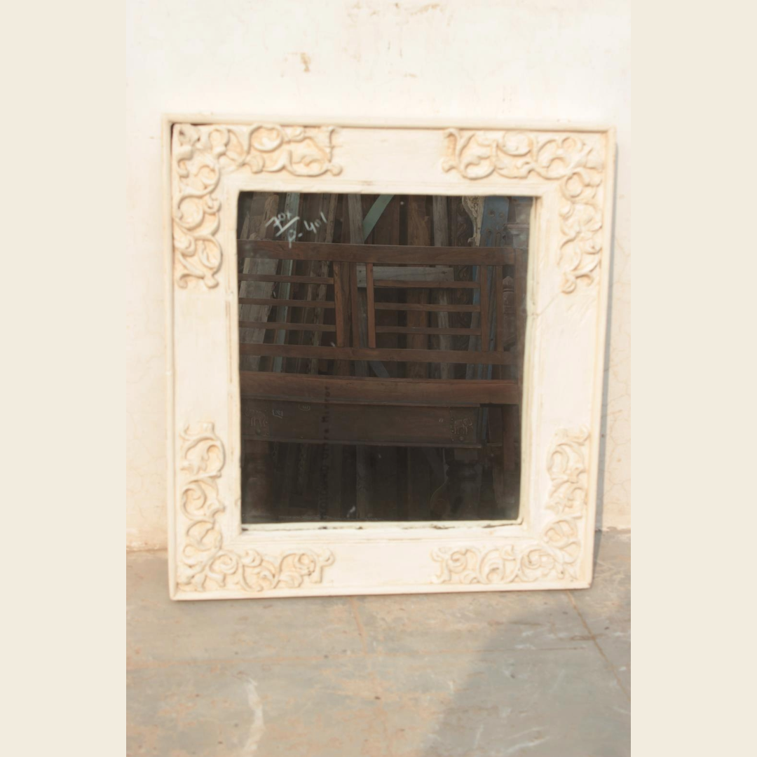 Untitled-20-1.png Antique Wooden Mirror Frame - Image 1